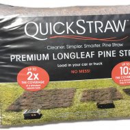 quickstraw pine mulch suburban landscape supply